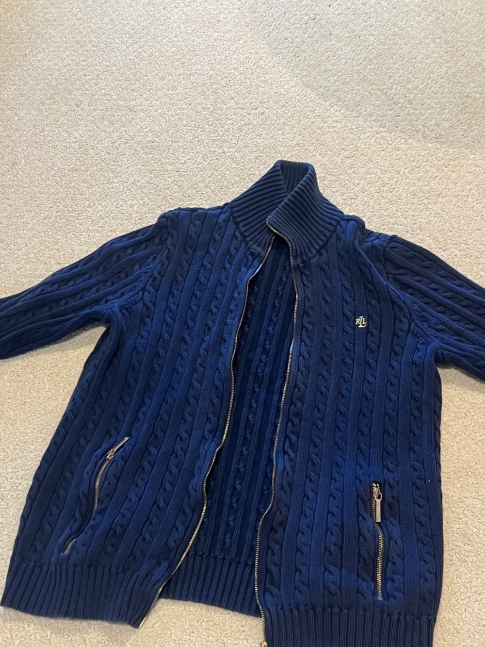 Ralph Lauren Navy Sweater